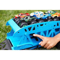 Hot Wheels - Monster Trucks Transporteur Monster Mover avec 3 Véhicules