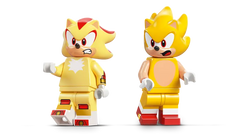 Lego Sonic the Hedgehog™ - super shadow vs biolizard