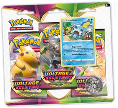 Jeu de carte Pokémon - Tripack EB04 - Voltage Eclatant (scellé)