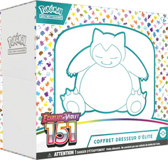 Jeu de cartes Pokémon - COFFRET DRESSEUR D'ELITE / ETB - Ecarlate et Violet - 151 EV03.5 (scellé)