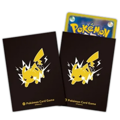 Jeu de carte Pokémon - 64 Sleeves Pikachu