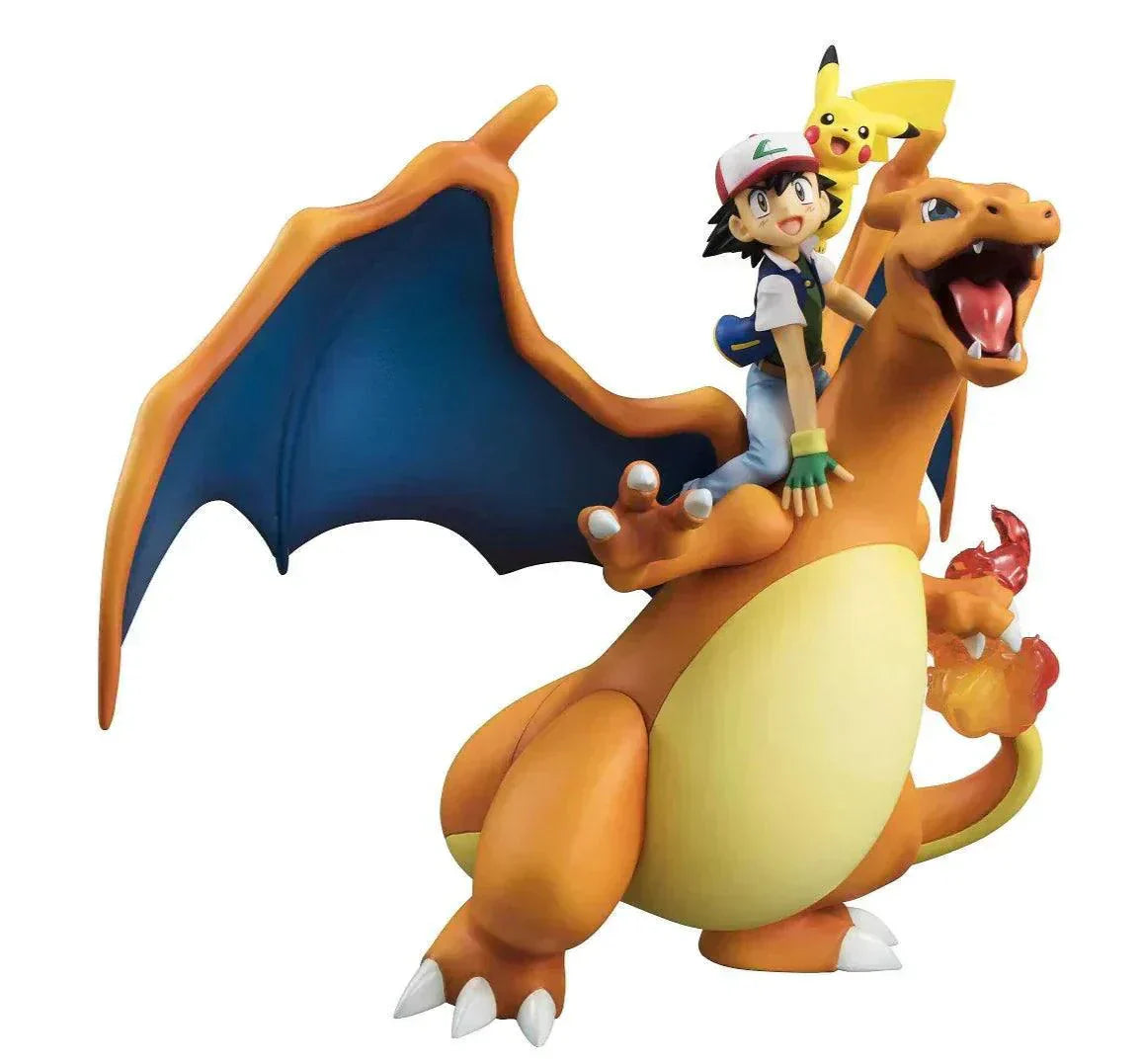 Figurine Pokémon - Dracaufeu & Sacha - Anime Town