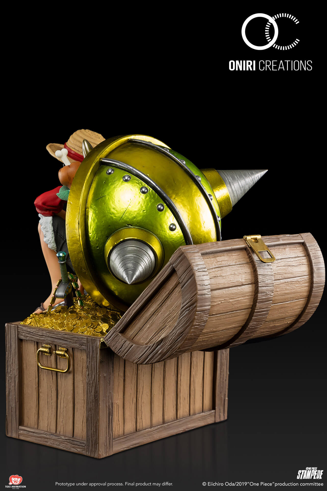 Figurine One Piece - Luffy Gold - Anime Town