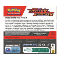 Jeu de cartes Pokémon : Display 36 Boosters – Écarlate et Violet : Rivalités Destinées (EV10) – FR