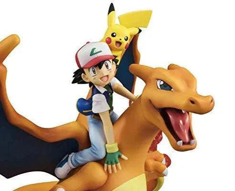 Figurine Pokémon - Dracaufeu & Sacha - Anime Town