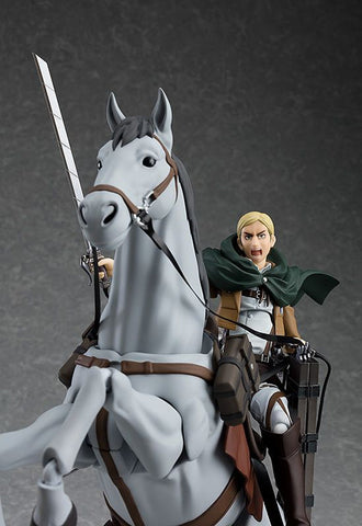 Figurine Attaque des Titans - Erwin Smith avec son cheval - Anime Town