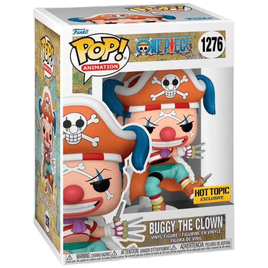 Funko Pop One Piece - Buggy Le Clown 1276 Exclusive - Anime Town