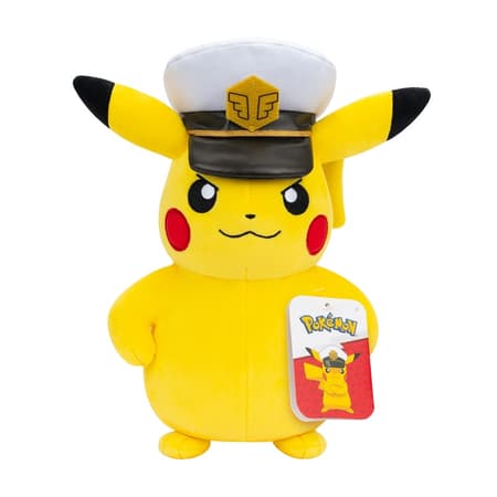 Peluche Pokémon - Captain Pikachu 20cm