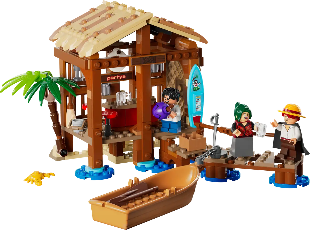 Lego One Piece - Le bar du village de Fuchsia