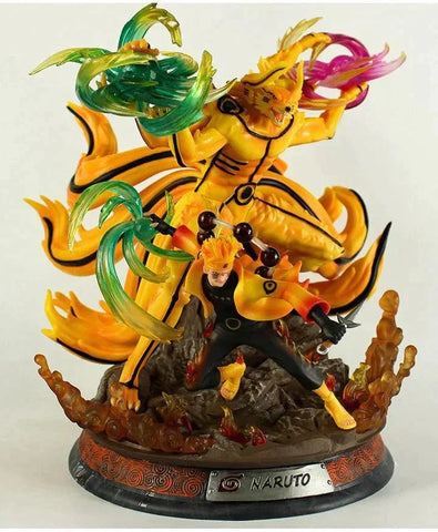 Figurine Naruto - Naruto Ermite et Kurama - Anime Town