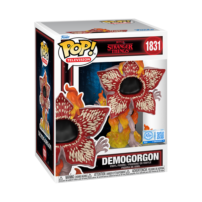 Funko Pop Stranger Things – Premium Demogorgon en feu