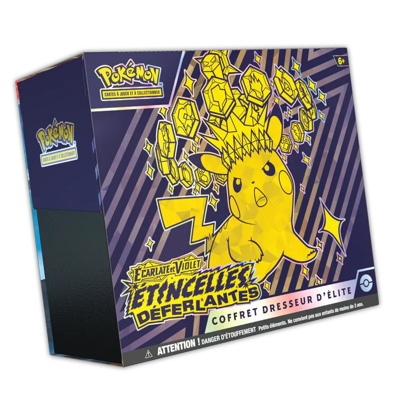 Jeu de carte Pokémon - Elite Trainer Box EV08 Etincelles Déferlantes (scellé)