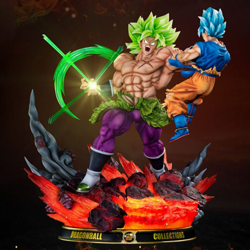 Figurine Dragon Ball - Broly vs Son Goku - Anime Town