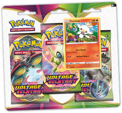 Jeu de carte Pokémon - Tripack EB04 - Voltage Eclatant (scellé)