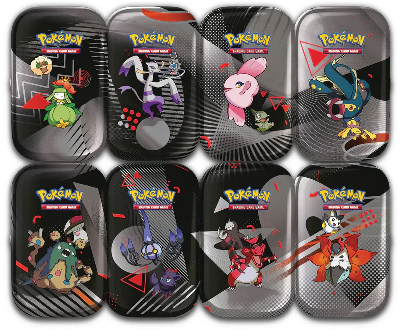 Jeu de cartes Pokémon - [SCELLE] Lot de 4 Mini Tins - EV10.5 [FR]