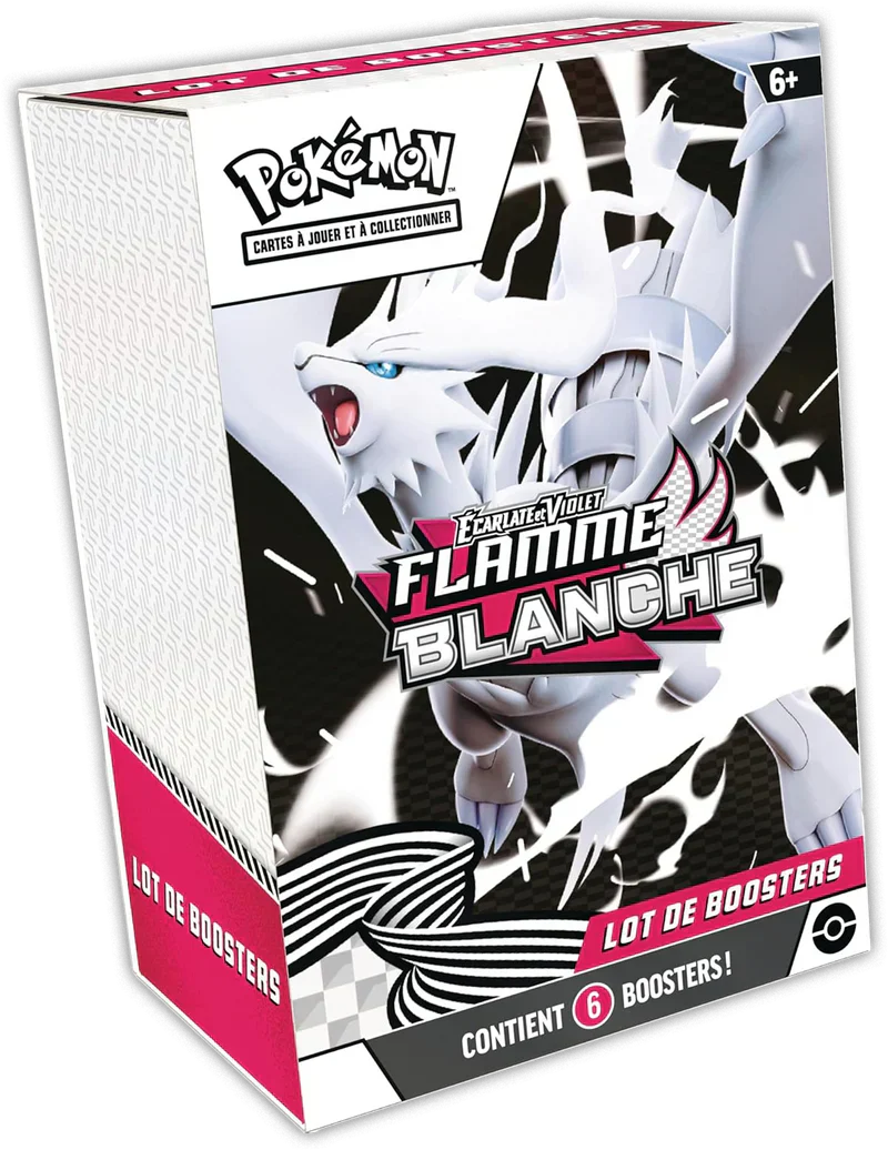Jeu de cartes Pokémon - [SCELLE] Bundle Pokemon EV10.5 - Flamme Blanche [FR]