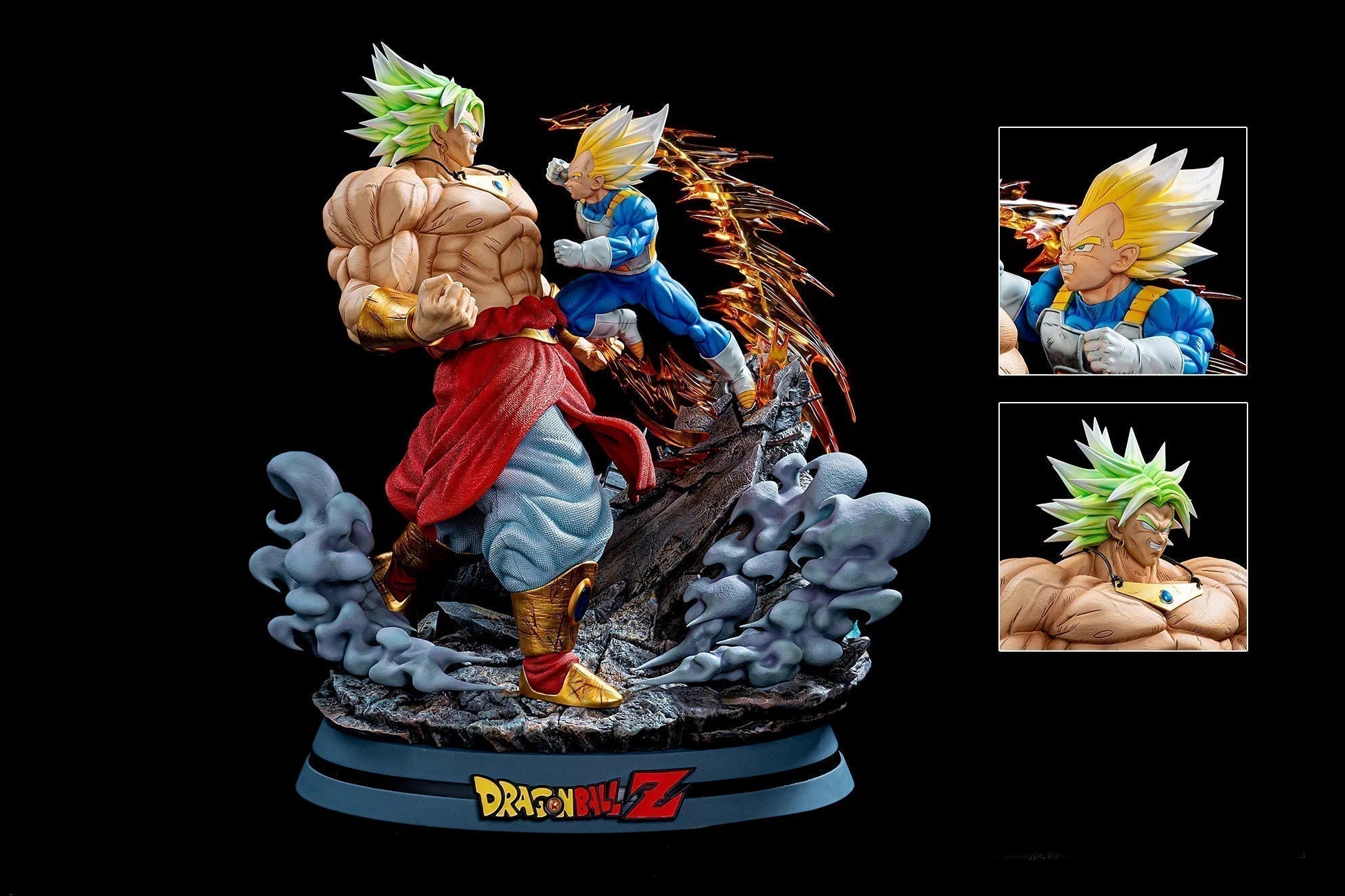 Figurine Dragon Ball - Broly vs Vegeta - Anime Town