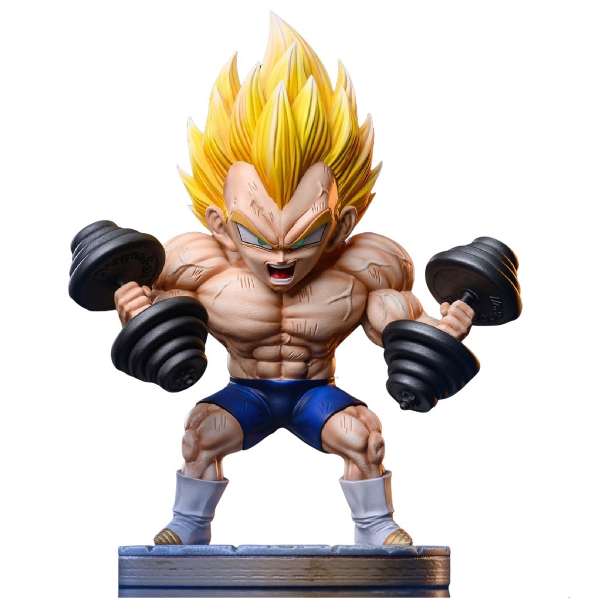Figurine Dragon Ball Z - Vegeta "Haltères"
