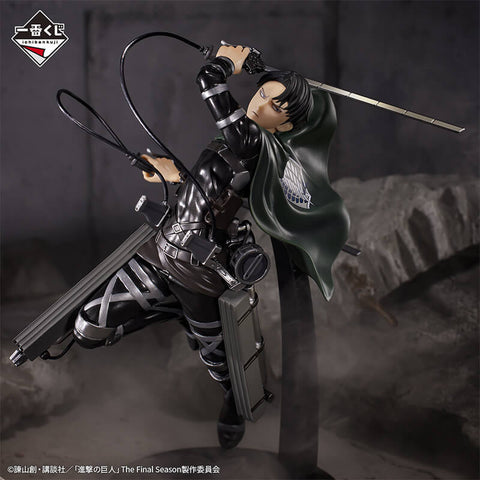 Figurine Attaque des Titans - Levi Ackerman Le Soldat Ultime en Action - Anime Town