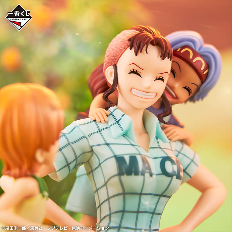 Figurine One Piece - Bell-mère avec Nami et Nojiko - Anime Town