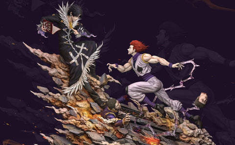 Figurine Hunter x Hunter - Chrollo vs Hisoka - Anime Town