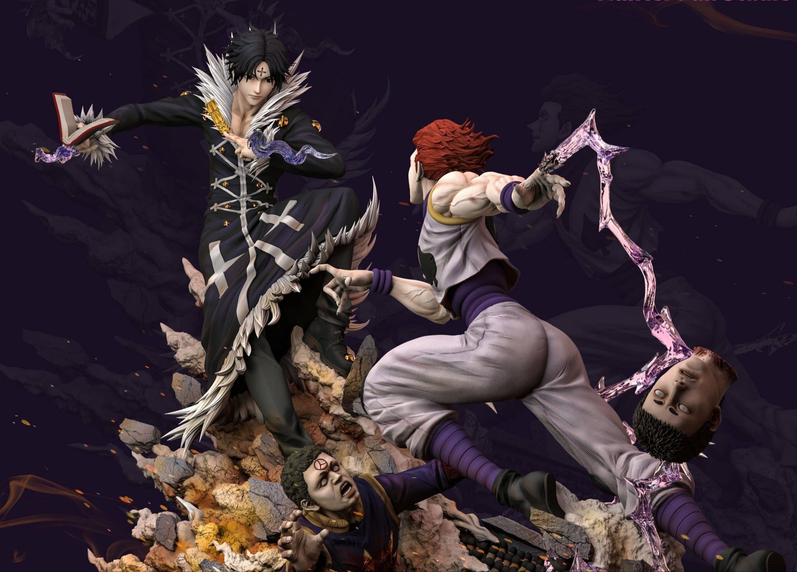 Figurine Hunter x Hunter - Chrollo vs Hisoka - Anime Town