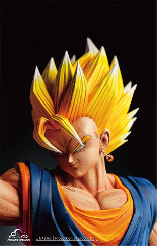 Figurine Dragon Ball - Vegetto Super Saiyan vs Buu