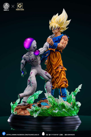 Figurine Dragon Ball - Son Goku vs Freezer