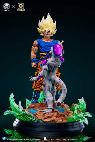Figurine Dragon Ball - Son Goku vs Freezer