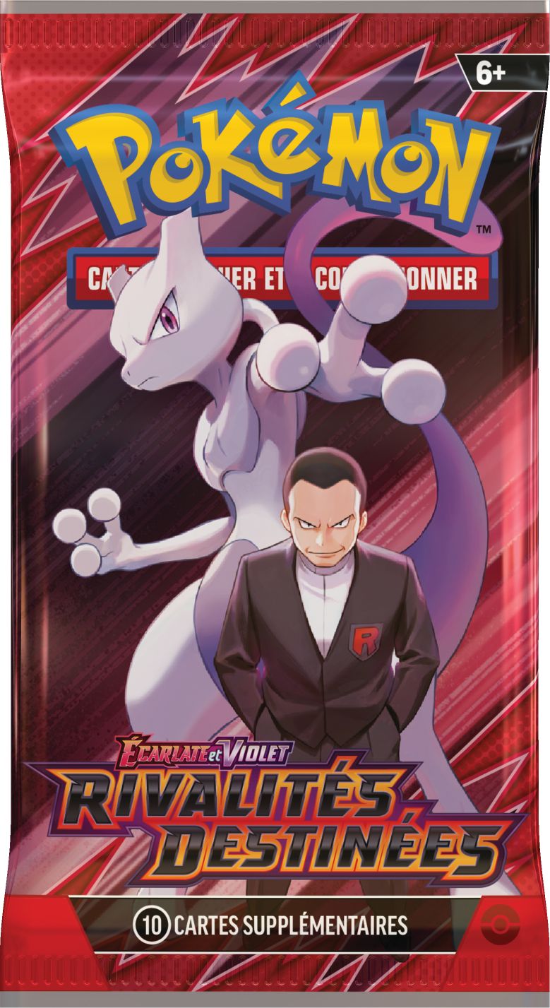 Jeu de cartes Pokémon - Booster Extension Écarlate et Violet – Rivalités Destinées – FR
