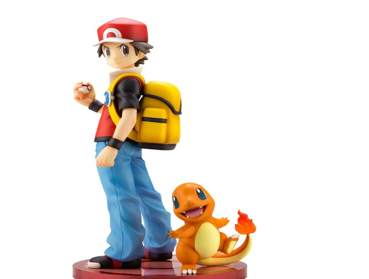Figurine Pokémon - Red et Salamèche - Anime Town
