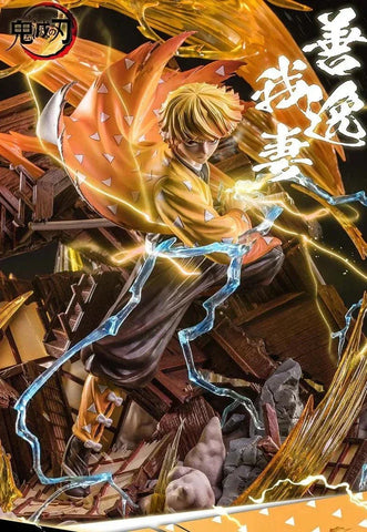 Figurine Demon Slayer - Zenitsu Agatsuma "Dieu du Feu Céleste" 3