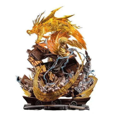 Figurine Demon Slayer - Zenitsu Agatsuma "Dieu du Feu Céleste"