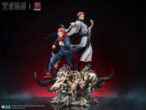 Figurine Jujutsu Kaisen - Ryomen Sukuna et Itadori Yuji - Anime Town