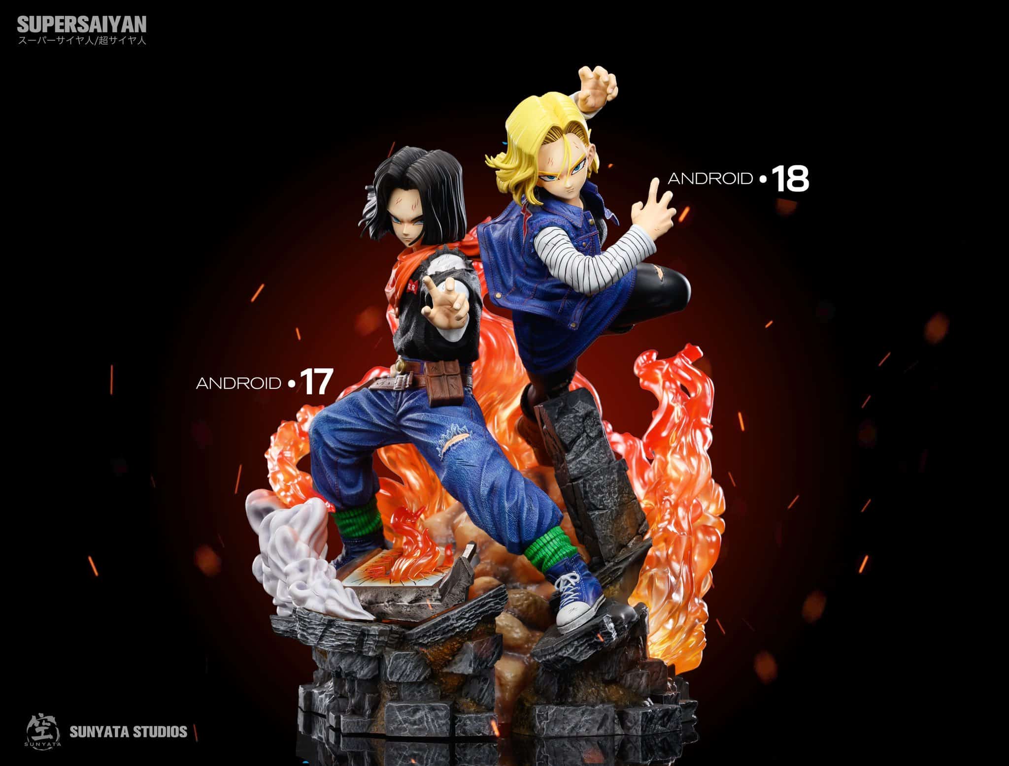 Figurine Dragon Ball - Android 17 & 18 - Anime Town