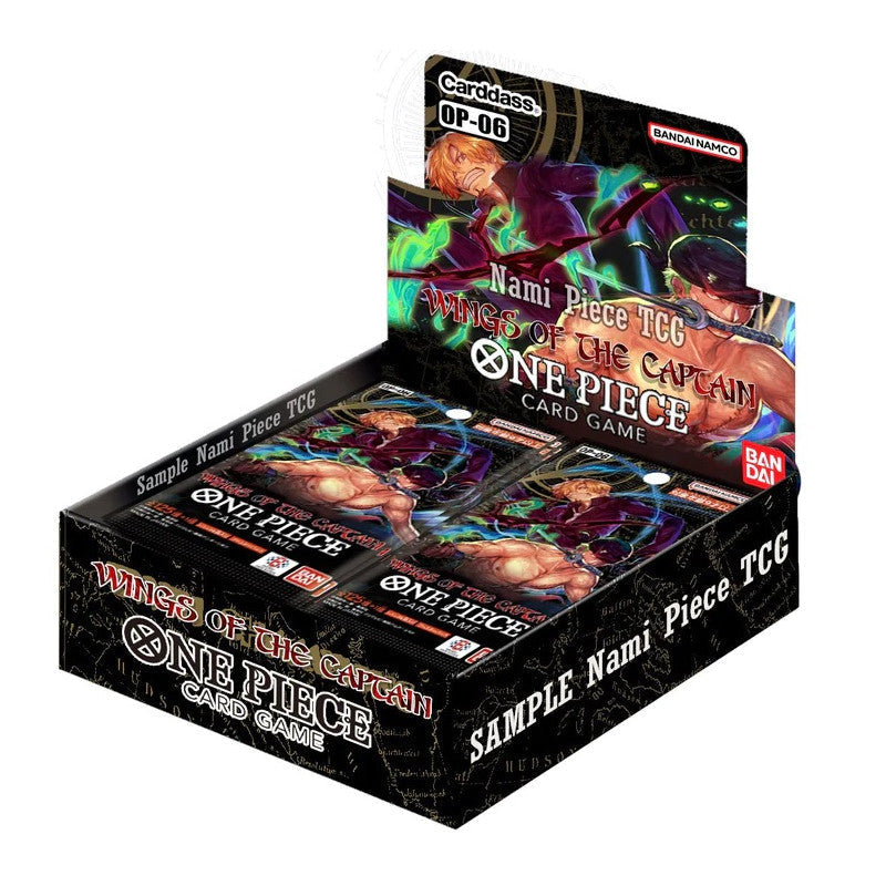 Jeu de cartes One Piece - Boite de 24 boosters OP06 Wings of the Captain scellés (EN)