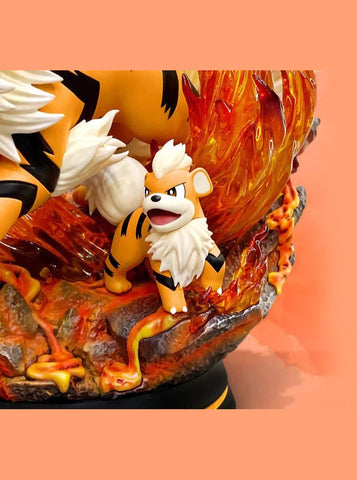 Figurine Pokémon - Caninos & Arcanin - Anime Town