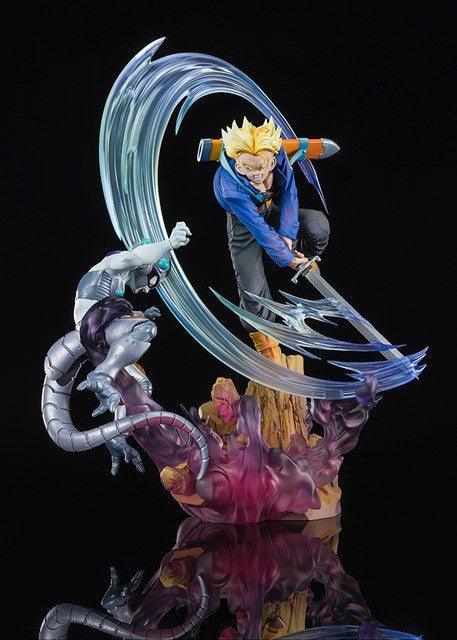 Figurine Dragon Ball Z - Trunks vs Freezer métal - Anime Town