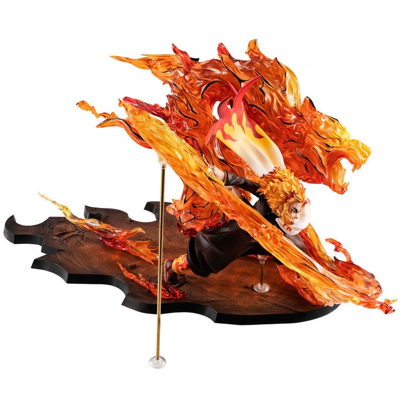 Figurine Demon Slayer - Rengoku Kyojuro flamme - Anime Town