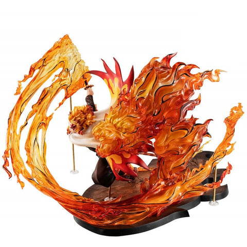 Figurine Demon Slayer - Rengoku Kyojuro flamme - Anime Town