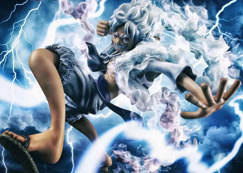 Figurine One Piece - Luffy gear5 punch - Anime Town