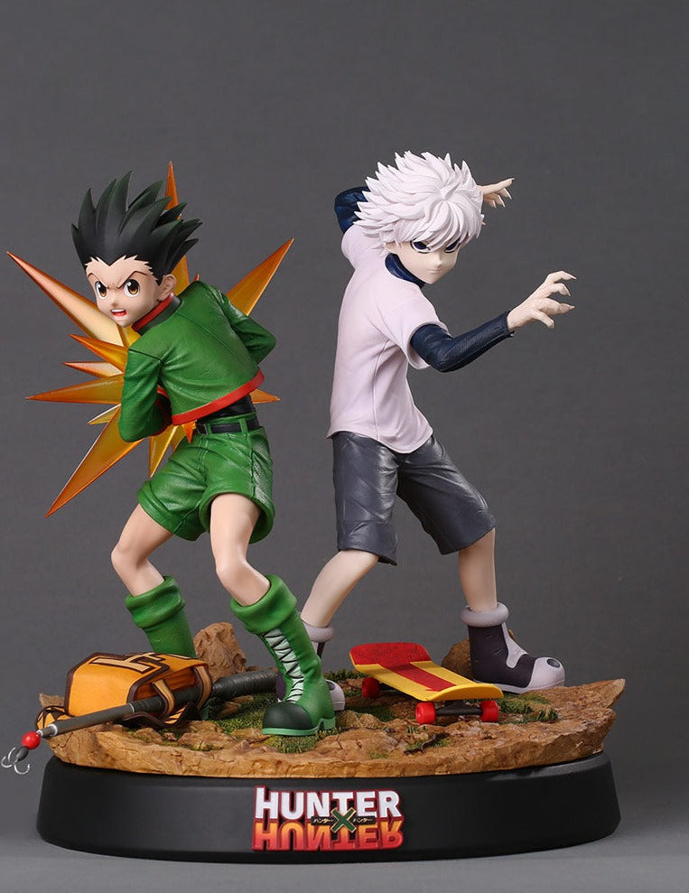 Figurine Hunter x Hunter - Gon Freecss et Kirua Zoldik - Anime Town