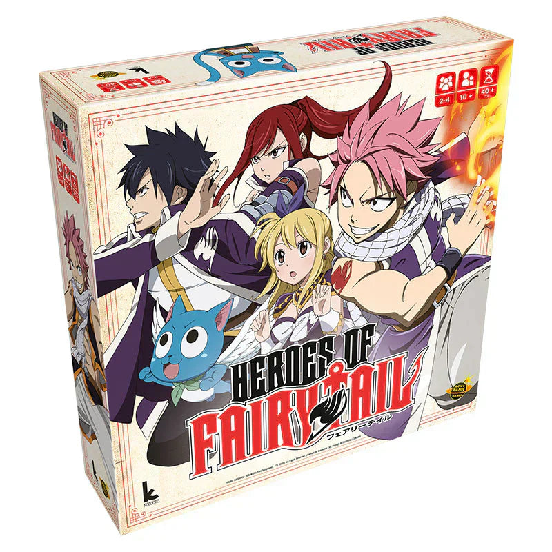 Jeu de société Fairy Tail - HEROES OF FAIRY TAIL