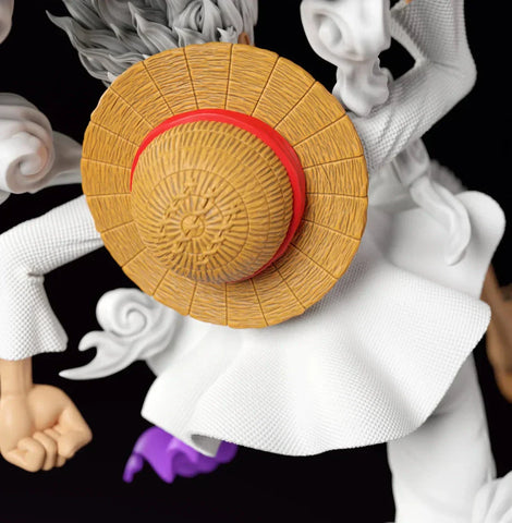 Figurine One Piece - Luffy Gear 5 Pose Iconique de Nikka