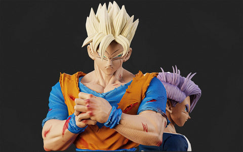 Figurine Dragon Ball - Gohan & Trunks du futur
