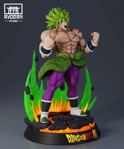 Figurine Dragon Ball - Broly Super Saiyan La Puissance Déchaînée