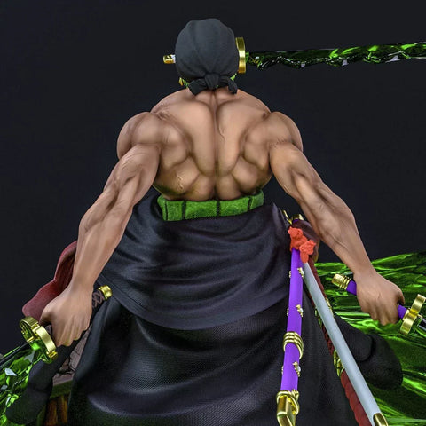Figurine One Piece - Roronoa Zoro – Le Maître des Trois Sabres en Pleine Action !