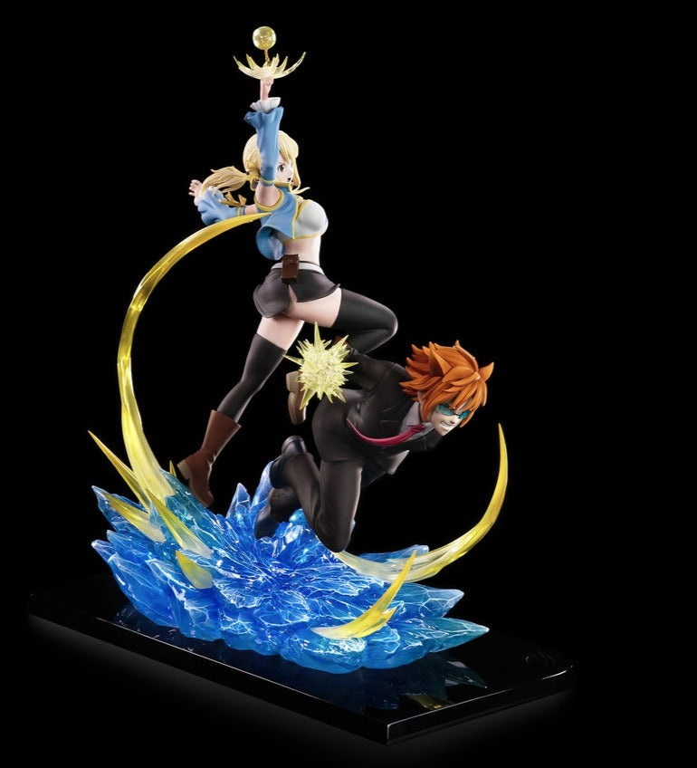 Figurine Fairy Tail - Lucy & Léo - Anime Town