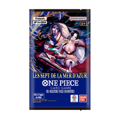 Jeu de cartes One Piece - Display OP14 - Les Sept de la Mer d’Azur (24 Boosters) FR