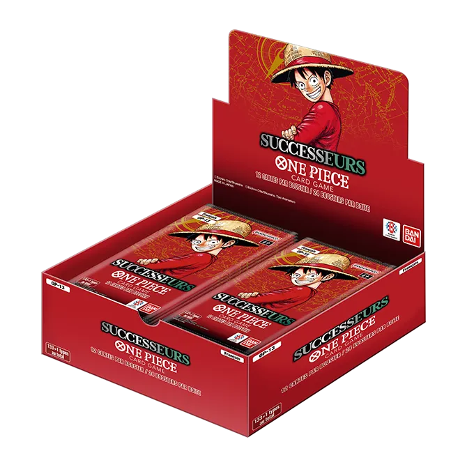Jeu de cartes One Piece - display de 24 boosters OP-13 successeurs FR